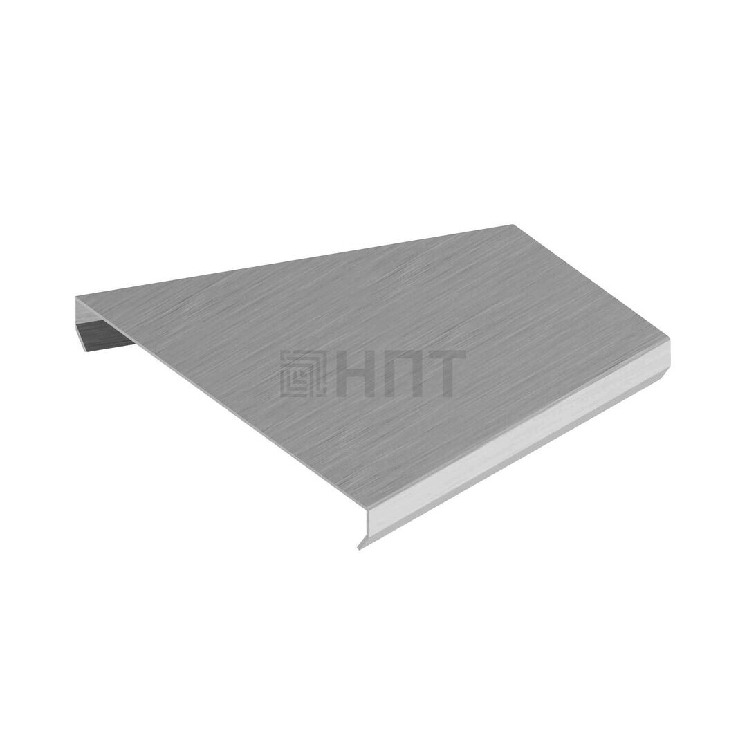 КПП Крышка перехода правого 150/100 (1,2 мм) сталь без покрытия, стандартный замок КПП Крышка перехода правого 150/100 (1,2 мм) сталь без покрытия, стандартный замок
