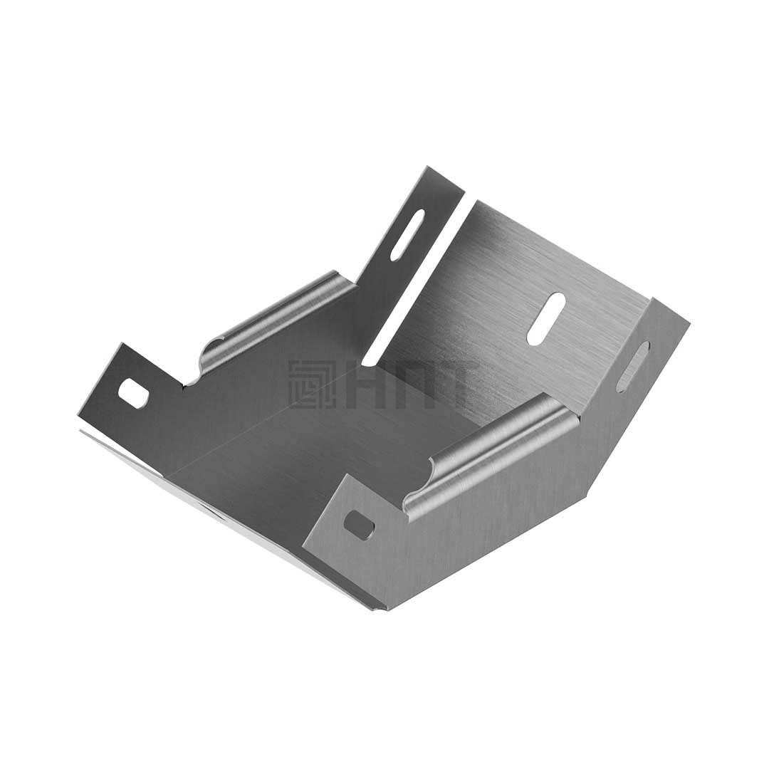 УВ90 Угол вертикальный внутренний 90° 400x50 (1,5 мм) сталь без покрытия, стандартный замок