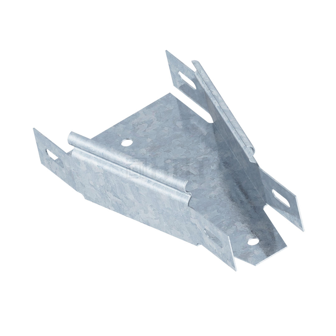 ПС Переход симметричный 500/150x100 (1,5 мм) горячеоцинкованная сталь, стандартный замок
