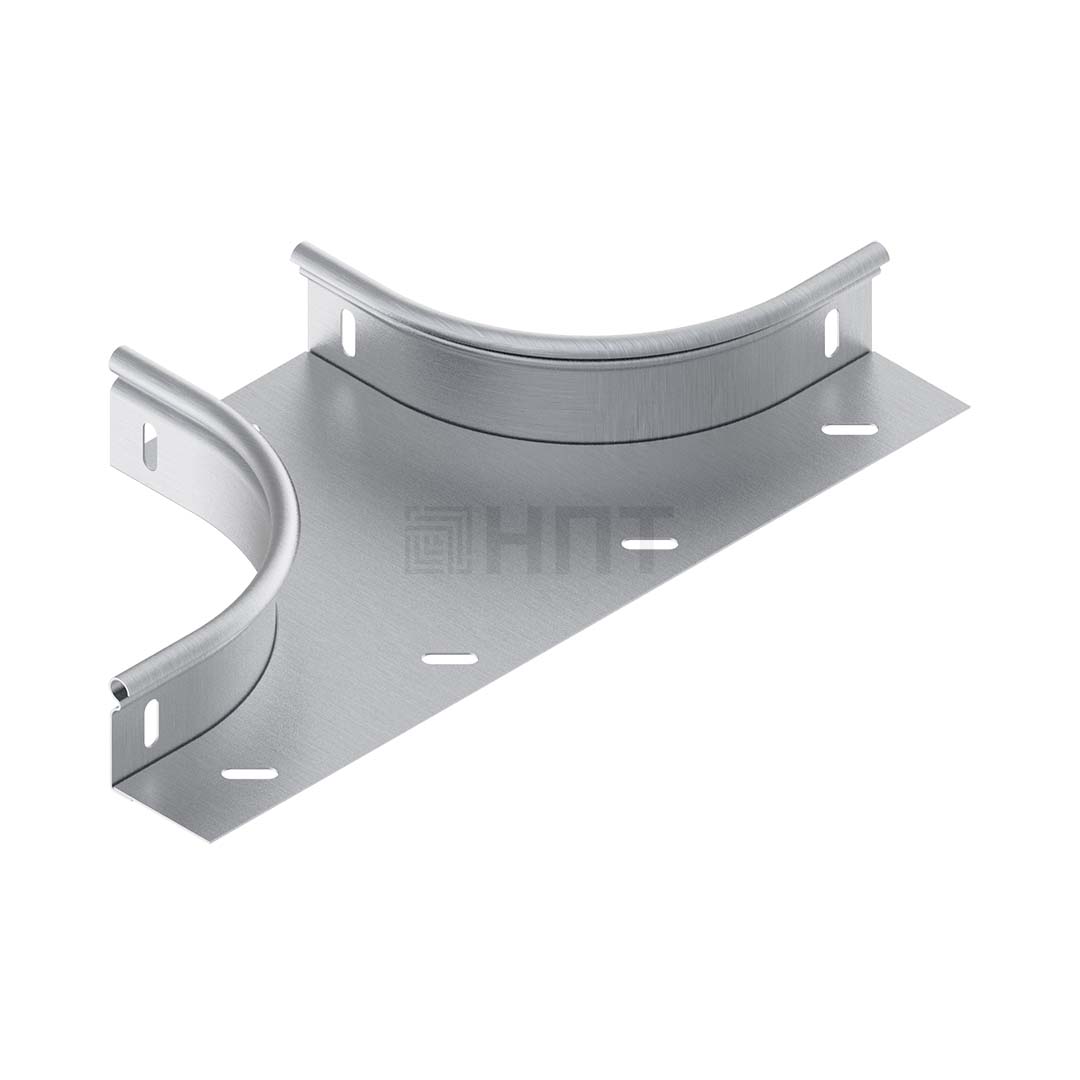 Ответвитель горизонтальный плавный OGP 150x50 (0,7 мм) R100 окрашенная сталь, усиленный замок Ответвитель горизонтальный плавный OGP 150x50 (0,7 мм) R100 окрашенная сталь, усиленный замок