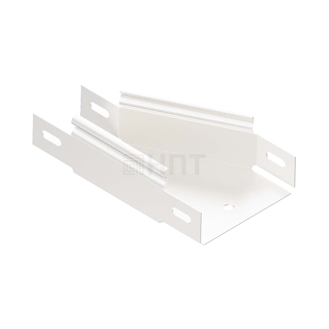 Переход односторонний левый POL 400/300x80 (1,2 мм) нержавеющая сталь, стандартный замок Переход односторонний левый POL 400/300x80 (1,2 мм) нержавеющая сталь, стандартный замок