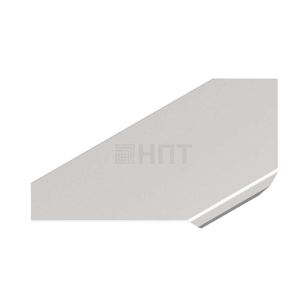 КУП90 Крышка угла плоского 90° 100 (1,5 мм) нержавеющая сталь КУП90 Крышка угла плоского 90° 100 (1,5 мм) нержавеющая сталь