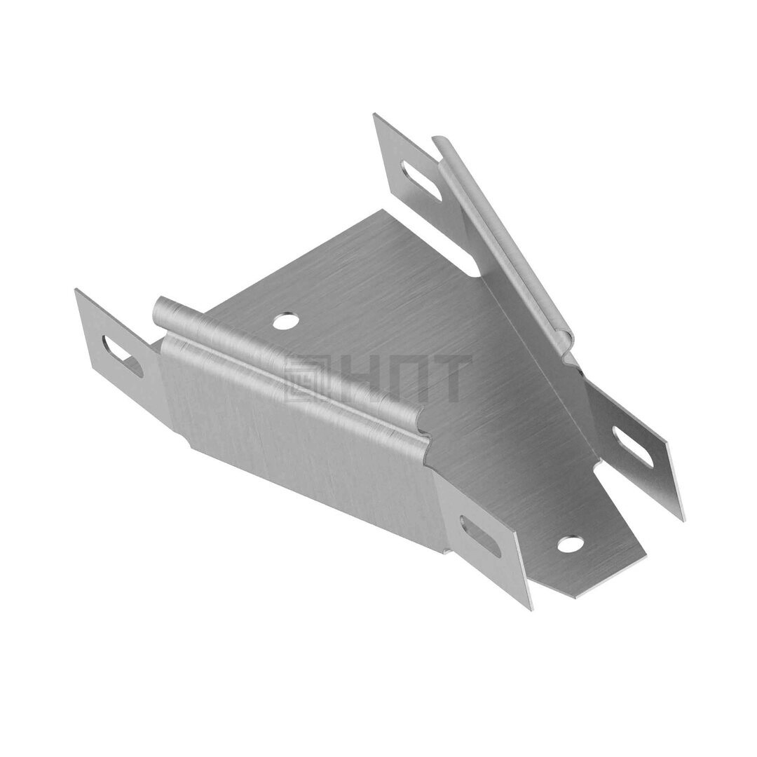 ПС Переход симметричный 400/150x65 (0,7 мм) сталь без покрытия, стандартный замок ПС Переход симметричный 400/150x65 (0,7 мм) сталь без покрытия, стандартный замок