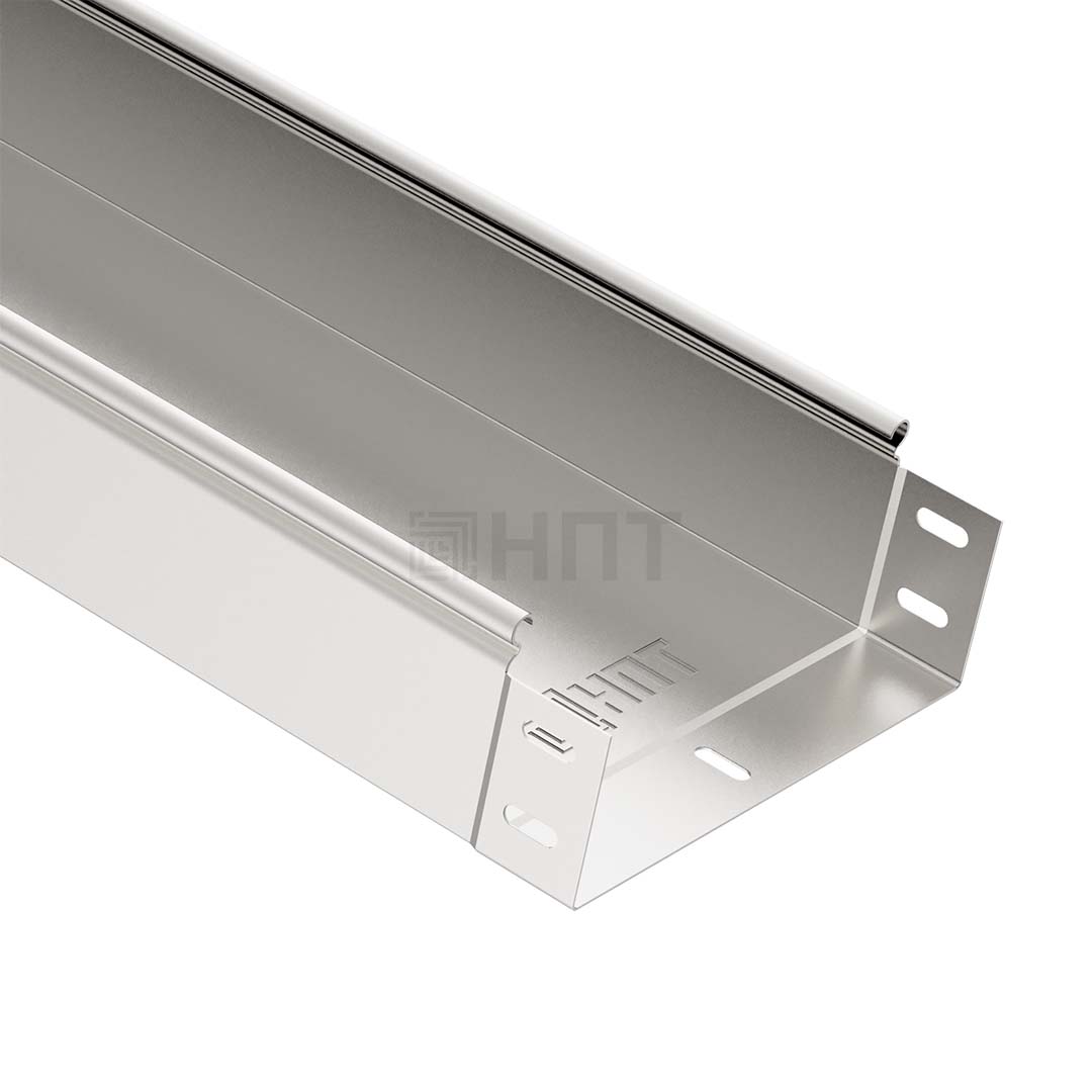 Лоток неперфорированный LLN 200х80х2000 (1,0 мм) нержавеющая сталь, усиленный замок Лоток неперфорированный LLN 200х80х2000 (1,0 мм) нержавеющая сталь, усиленный замок