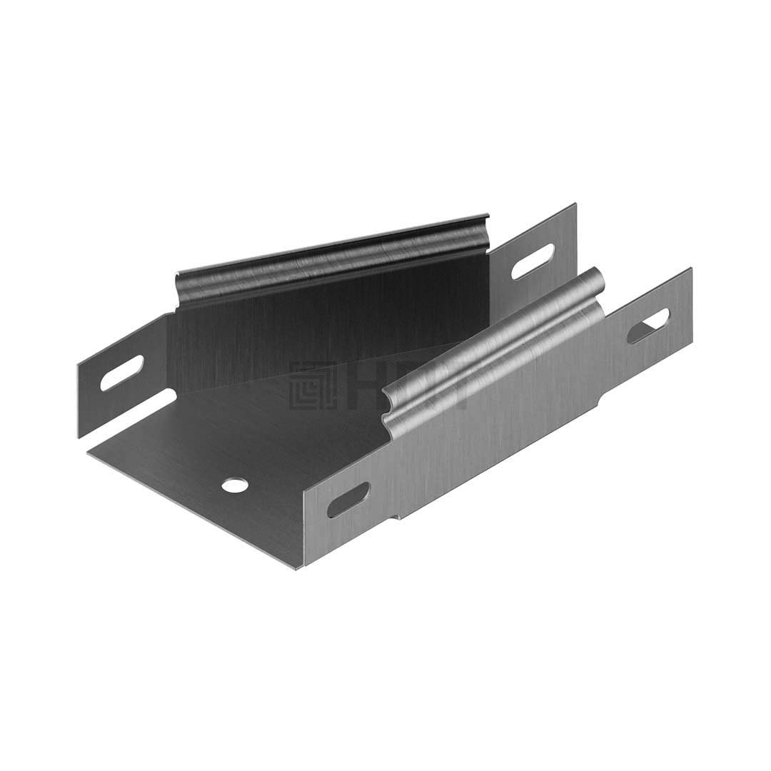 ПП Переход правый 500/400x80 (0,55 мм) сталь без покрытия, стандартный замок ПП Переход правый 500/400x80 (0,55 мм) сталь без покрытия, стандартный замок